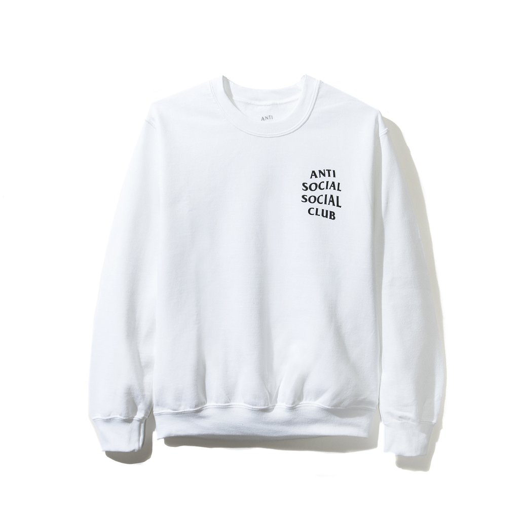 Anti Social Social Club Bukake White Long Sleeve Tee - Novelship